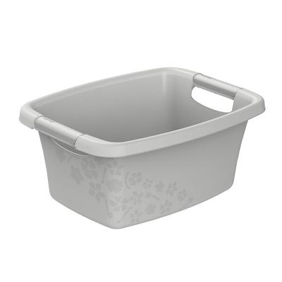 Rotho Flowers Wasmand 12L Cool Grey