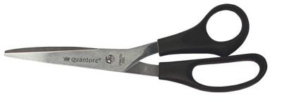 Schaar quantore 210mm +plastic handvat zwart | 12 stuks