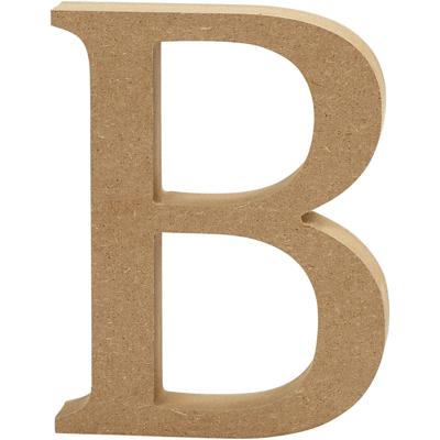 Creativ Company Letter, b, h: 13 cm, dikte 2 cm, 1 stuk
