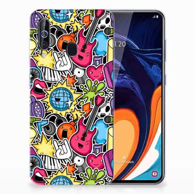 Samsung Galaxy A60 | Sillicone Back Cover | Punk Rock Samsung Galaxy A60 | Sillicone Back Cover | Punk Rock