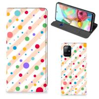 Samsung Galaxy A71 | Hoesje met Magneet | Dots - thumbnail