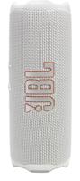 JBL Flip 7, draadloze draagbare Bluetooth-speaker, 16 uur afspeeltijd, IP68 waterdicht, stof- en valbestendig, JBL Pro Sound met AI Boost, Auracast multi-speaker verbinding, wit - thumbnail