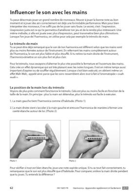 Cascha HH 1603 FR Harmonica - Apprendre rapidement et facilement