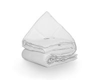 Primaviera Deluxe Percale Cotton Touch Enkel Dekbed Wit - 200X200 cm - thumbnail