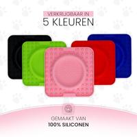 Eat Slow Live Longer Lick Mat Wave Pink - thumbnail