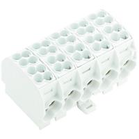 Weidmüller 1561750000 Verdeelblok Schroeven Lichtgrijs 1 stuk(s) - thumbnail