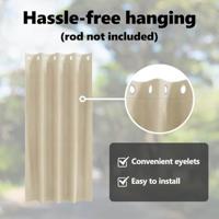 VidaXL Verduisterende gordijnen 2 pcs crème 140 x 175 cm fluweel - thumbnail