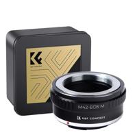 K&F Concept lensadapter M42 naar Canon EOS M (EF-M mount) voor vintage lenzen - thumbnail