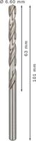Bosch Accessoires Metaalboren HSS-G, Standard 6,6 x 63 x 101 mm 10st - 2608585499 - thumbnail