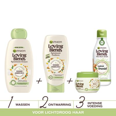 Loving blends milkmask amandel voedend 250 Milliliter Loving blends milkmask amandel voedend 250 Milliliter