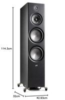 Polk: R700 Vloerstaande speaker - 1 stuk - zwart - thumbnail