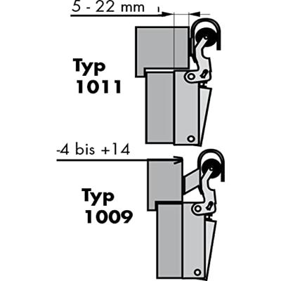 Haak laag nikkel 1011 Haak laag nikkel 1011