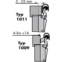 Haak laag nikkel 1011 - thumbnail