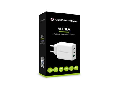Oplader Conceptronic ALTHEA12W Wit 65 W