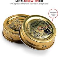 Bormioli Rocco Weckpot Quattro Stagioni - ø 7.5 cm / 150 ml - 4 stuks - thumbnail