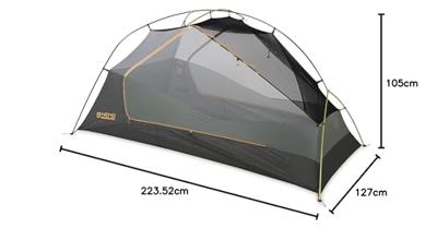 Nemo Dragonfly OSMO Bikepack 2P Trekkerstent Marsh/Boreal Nemo Dragonfly OSMO Bikepack 2P Trekkerstent Marsh/Boreal