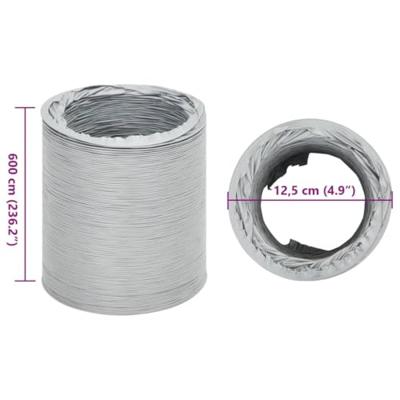 VidaXL Afzuigslang ø12,5 cm 6 m pvc VidaXL Afzuigslang ø12,5 cm 6 m pvc