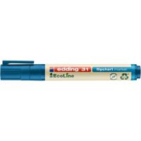 Viltstift edding 31 eco flipover rond 1.5-3mm bl - thumbnail