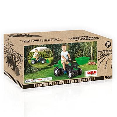 Dolu traptractor groen Dolu traptractor groen