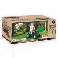 Dolu Traptractor Groen - thumbnail