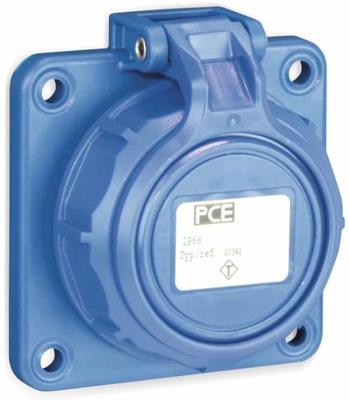 PCE 20352-8b Aanbouwcontactdoos IP68 Blauw