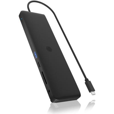 ICY BOX IB-DK2116-C, USB Type-C® Notebook DockingStation USB-C dockingstation Geschikt voor merk (dockingstation): Universeel Incl. laadfunctie, Geïntegreerde