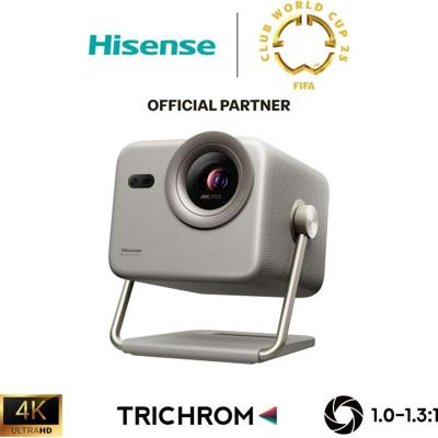 Hisense M2 Pro Smart Mini Projektor mit 4K UHD, Dolby Vision und Automagic AI Adjusting