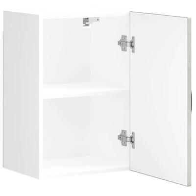 Keukenwandkast Kalmar bewerkt hout betongrijs Keukenwandkast Kalmar bewerkt hout betongrijs