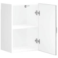 Keukenwandkast Kalmar bewerkt hout betongrijs - thumbnail