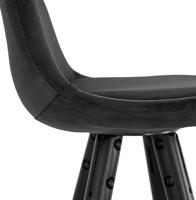 ALTEREGO CHICAGO Barkruk - Zwart - thumbnail