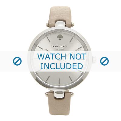 Horlogeband Kate Spade New York 1YRU0813 Leder Taupe 6mm Horlogeband Kate Spade New York 1YRU0813 Leder Taupe 6mm