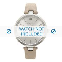 Horlogeband Kate Spade New York 1YRU0813 Leder Taupe 6mm - thumbnail