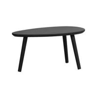 Salontafel Arvin - zwart - 35x70x35 cm - thumbnail