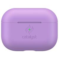 Catalyst Slim Case voor AirPods Pro Skin voor Apple AirPods Pro Charging Case, verwisselbare kleuren, beschermhoes Soft Skin, compatibel draadloos opladen - Lila - thumbnail