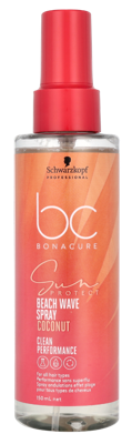 Schwarzkopf BonaCure Clean Performance Sun Protect Beach Wave Spray Coconut 150ml