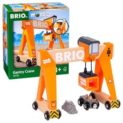 Brio houten Container laadkraan - 33732 Brio houten Container laadkraan - 33732