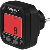 VOLTCRAFT VC-41 Stopcontacttester CAT II 250 V LCD - thumbnail