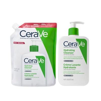 CeraVe Hydraterende Reinigingscrème Navulling voor de Normale tot Droge Huid 473ml