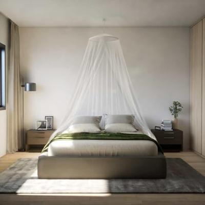 VidaXL Klamboe voor bed 220 gaas 56x56x220 cm wit