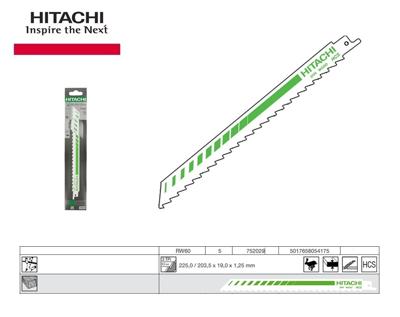 Hikoki Accessoires Hikoki reciprozaagblad rw60/s1111k (5st) (u)
