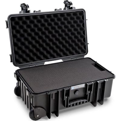 B & W International Outdoor-koffer outdoor.cases Typ 6600 26 l (b x h x d) 550 x 225 x 350 mm Zwart 6600/B/SI