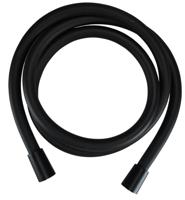 Wiesbaden Luxe doucheslang kunststof 150cm zwart - thumbnail