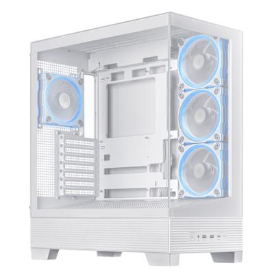 ASUS A31 Plus TG ARGB WHITE Midi Tower Wit