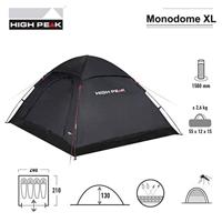 High Peak Monodome XL tent - thumbnail