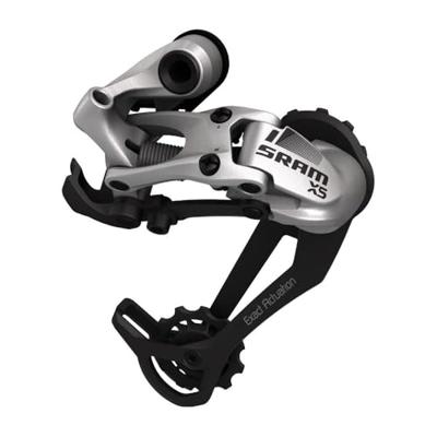 Sram achterderailleur "x5" rear derail. "x5" 9-sp med.cage sil.
