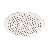 SUMATRA hoofddouche, chroom antikalk nozzles supervlakke hoofddouche van roestvrij staal hoofddouche: Ø ca. 30 cm kogelgewricht ½" (Ø ca. 1,9 cm) aansluiting garantie: 5 jaar - thumbnail