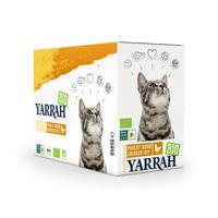 YARRAH CAT BIOLOGISCHE FILETS MET KIP IN SAUS 14X85 GR - thumbnail