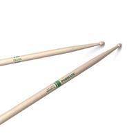 ProMark RBHR535AW Rebound 7A Raw Hickory drumstokken met houten tip - thumbnail