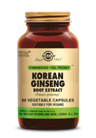 Solgar Ginseng Korean Root Extract Capsules - thumbnail