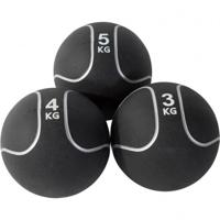 Medicine ball set 12 kg zwart - thumbnail